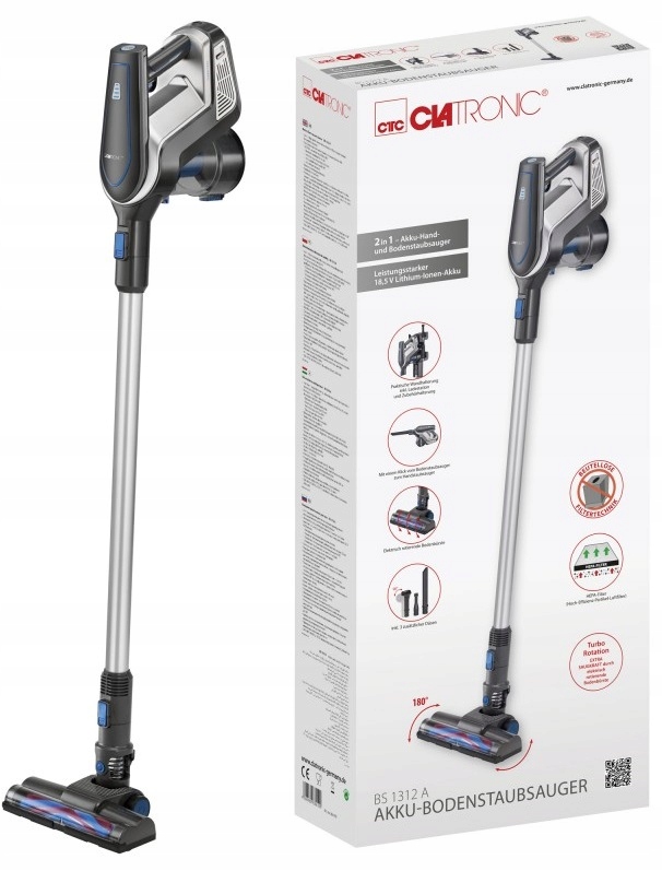 Clatronic BS 1312 Vertikálne vysávač