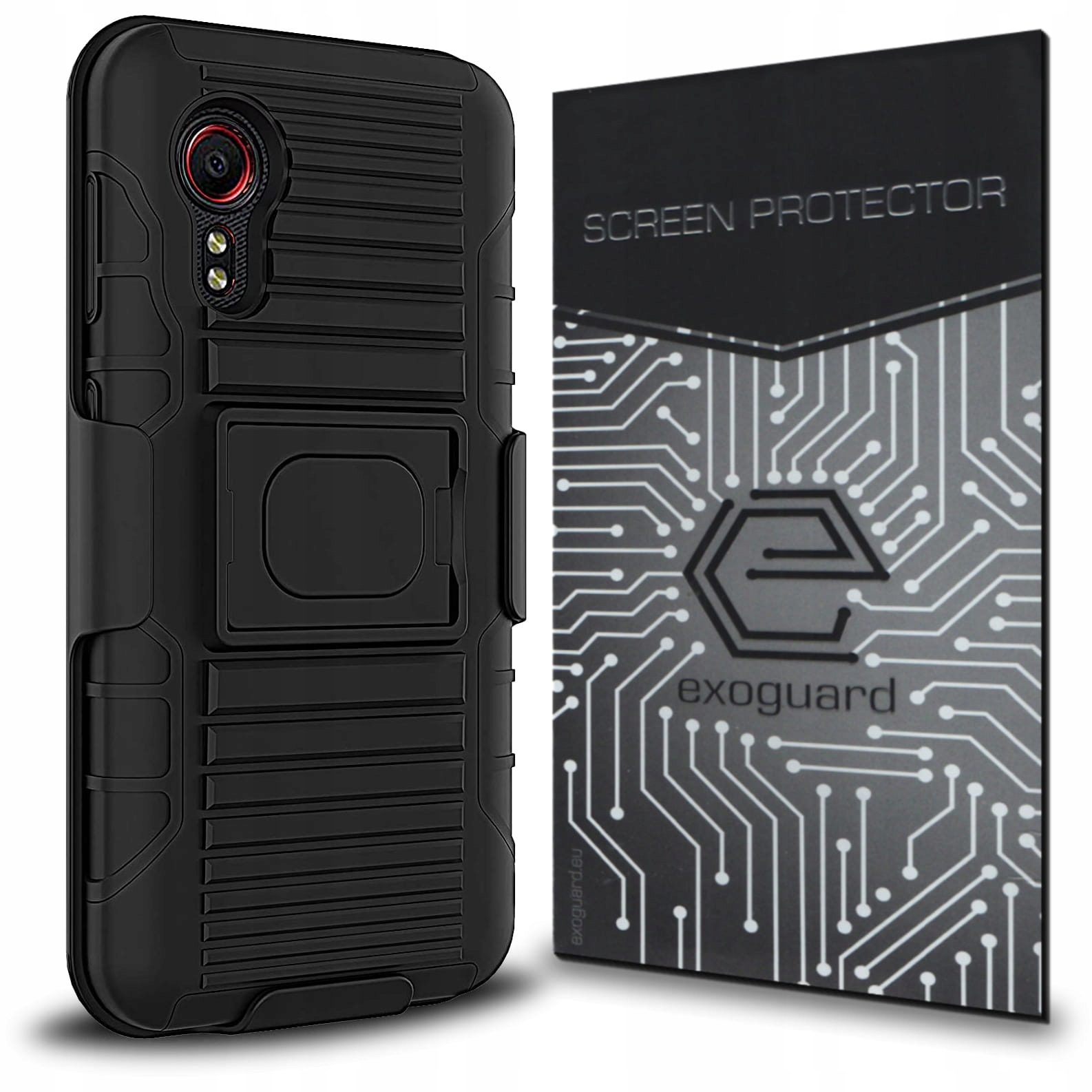 Zadné strany Exoguard pre Samsung Galaxy XCover 5 black