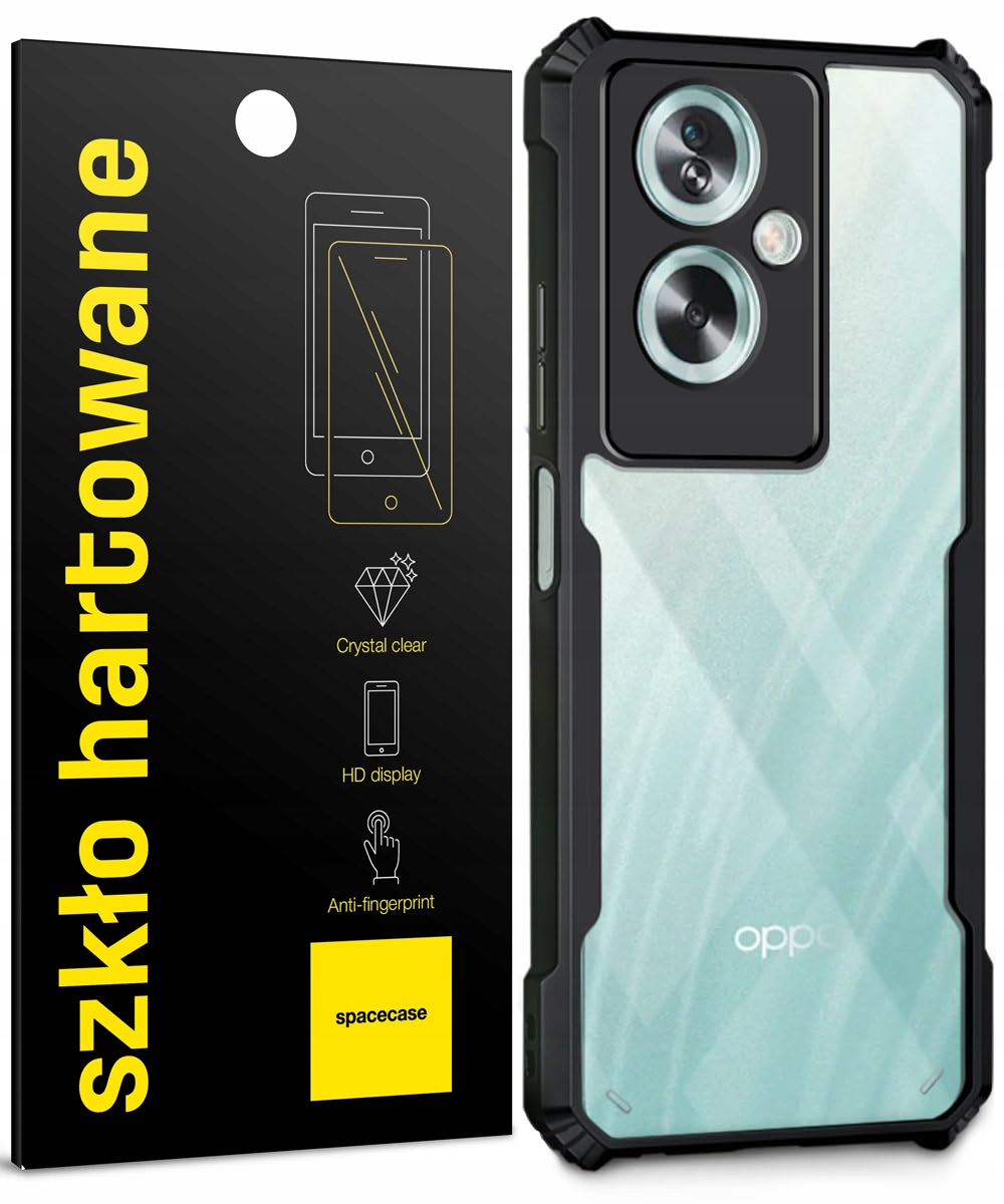 Spacecase back for Oppo A79 5G Beetle black + Tvrdené sklo Spacecase for Oppo A79 5G 1 ks.