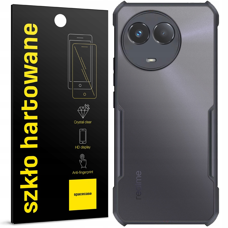 Späť Spacecase for realme 11 5G Beetle black + Tvrdené sklo Spacecase for realme 11 5G 1 ks.