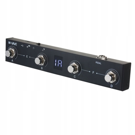 BT Wireless Midi Foot Controller Pedál