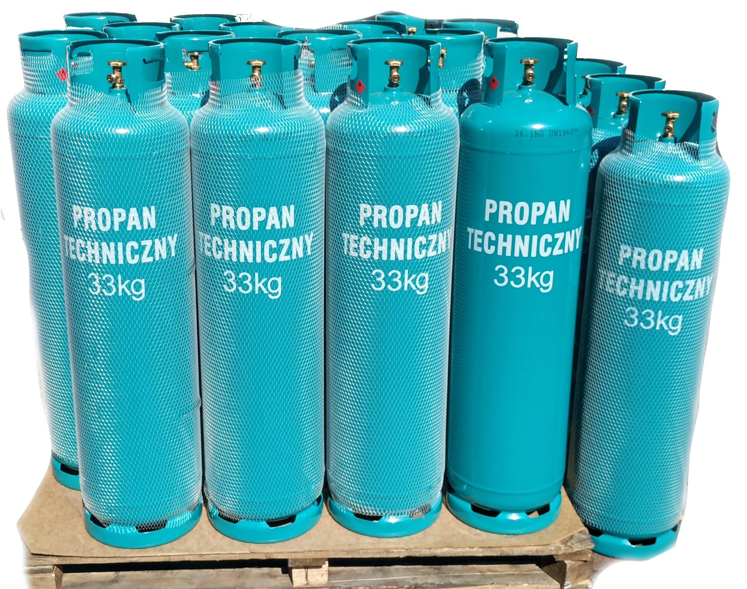 Plasový butane plynový valec 33kg Nový 2020 zadarmo