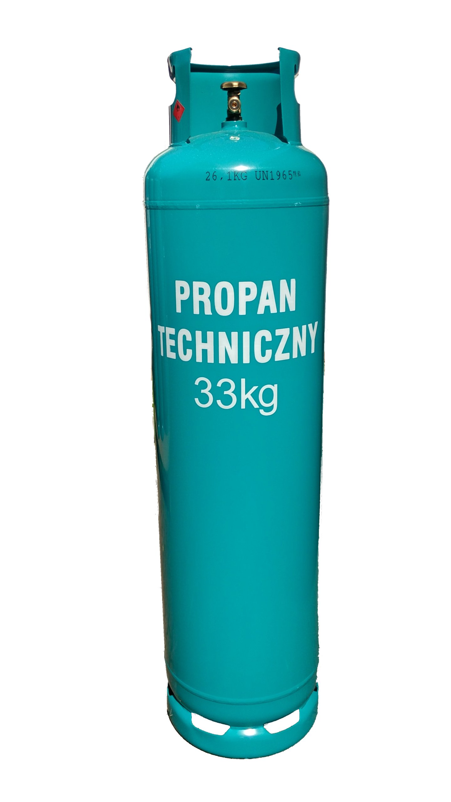 Plynový valec propán-bután Nové '19 Plynové fľaše 33 kg