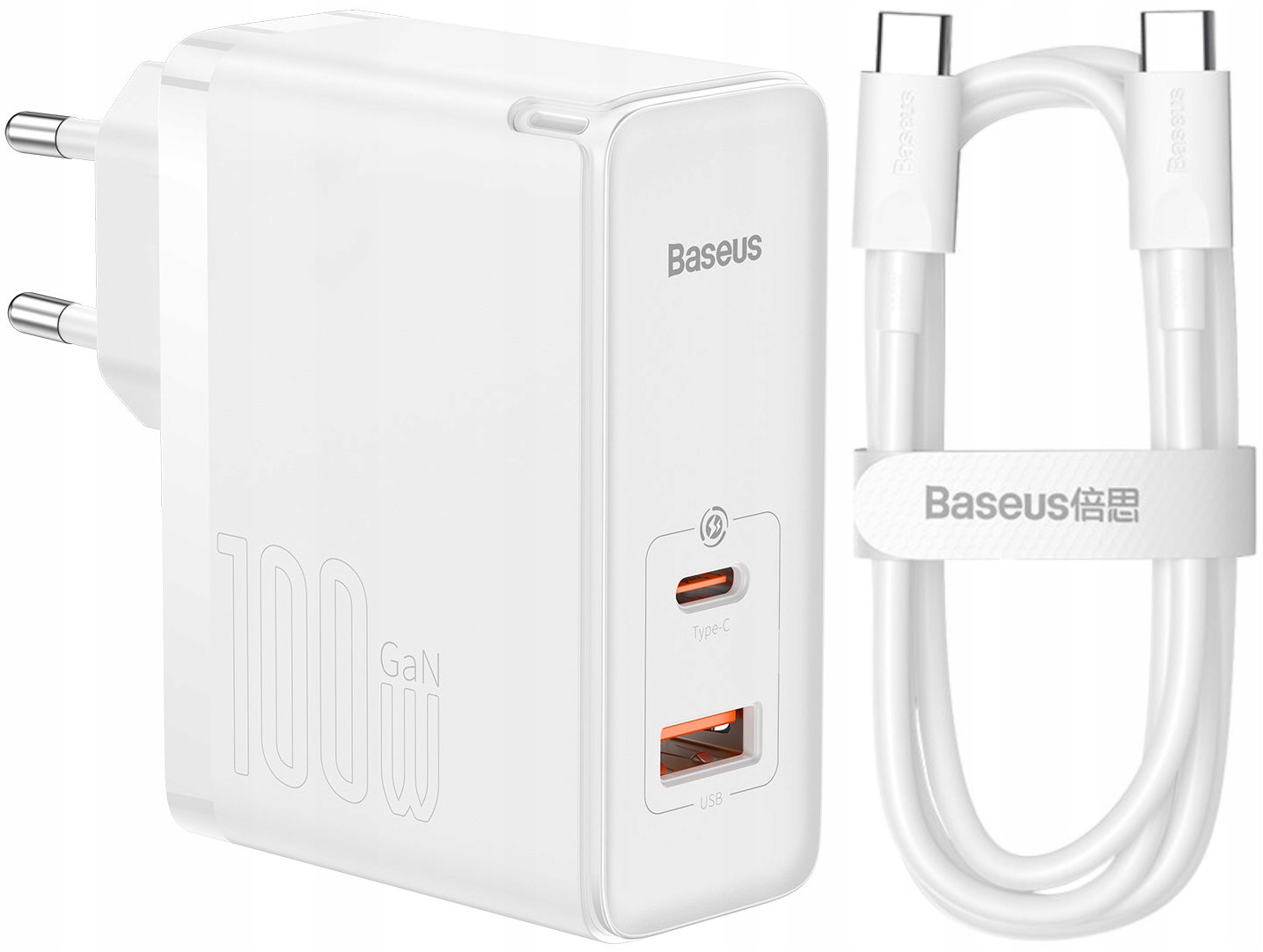 Baseus Gan5 Pro Fast USB-C +USB 100W nabíjačka