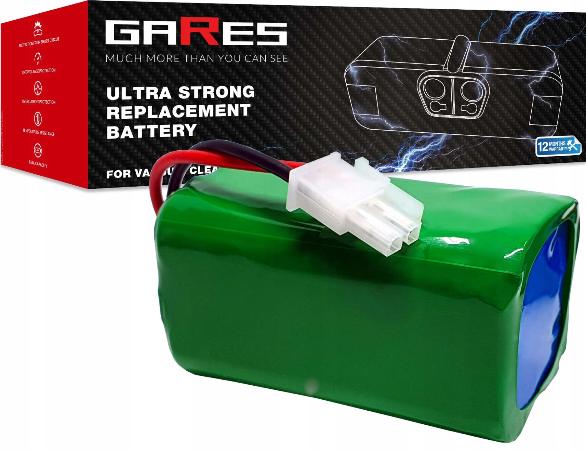 Batéria pre batériu pre ECovacs Deebot Cen550 +66%