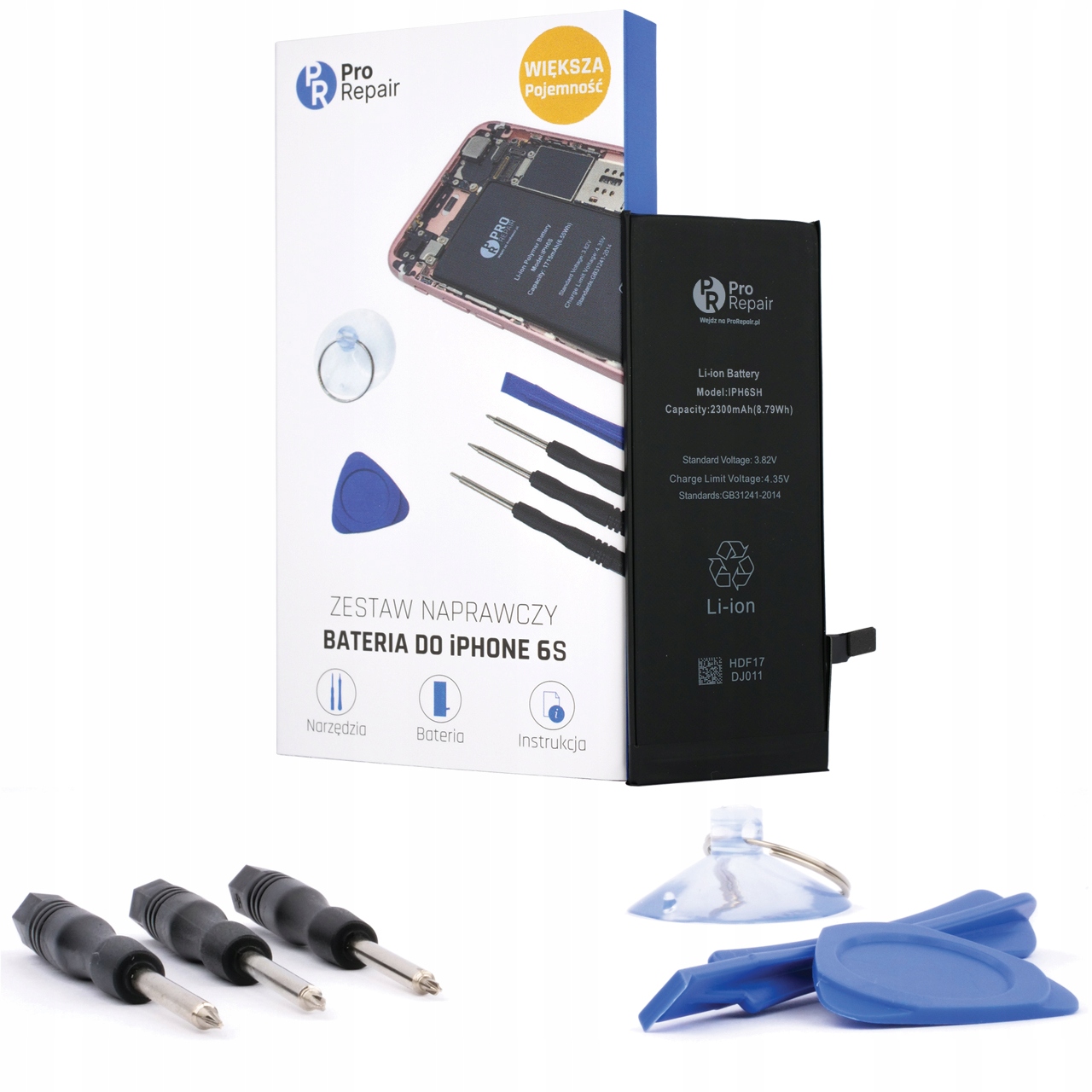 Batéria pre Apple Pro opravy Prob6sh 2300 mAh
