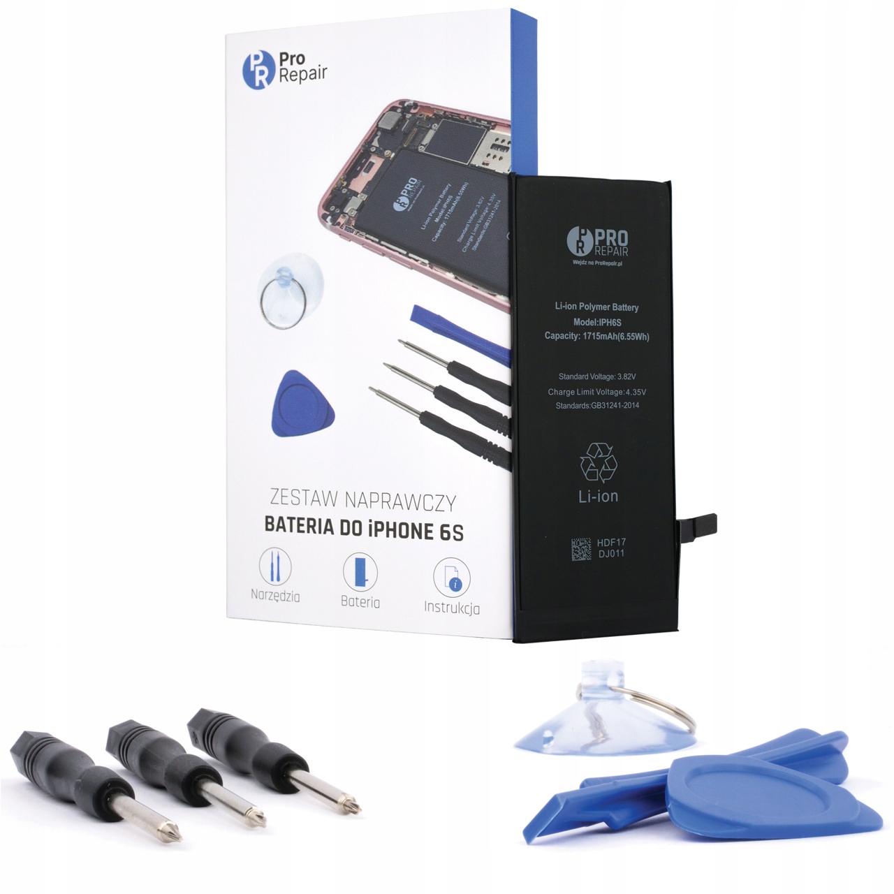 Batéria pre Apple Pro opravy prob6s 1715 mAh