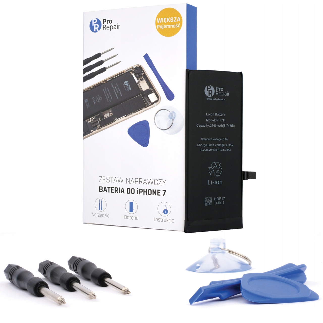Batéria pre Apple Pro opravy Prob7h 2300 mAh
