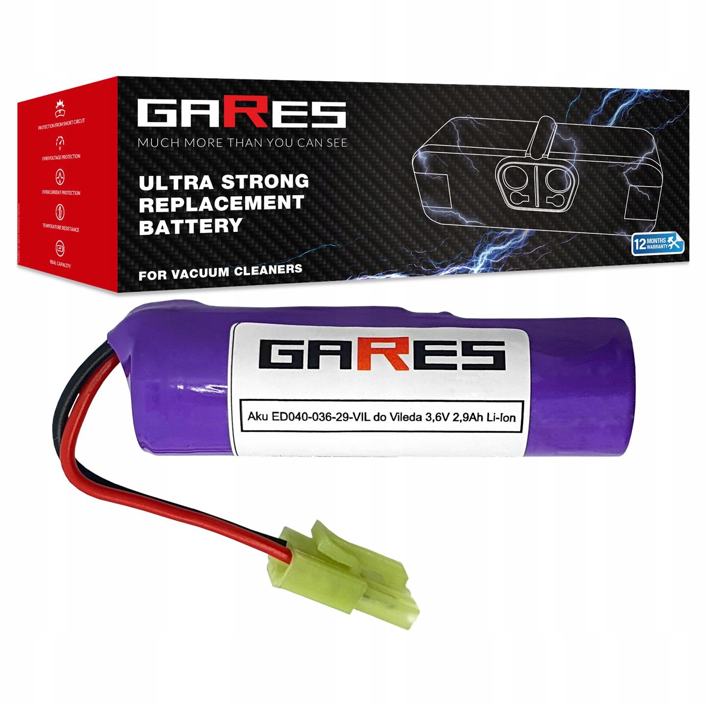 Batéria pre VILEDA Quick & Clean 3,6V 2,9AH