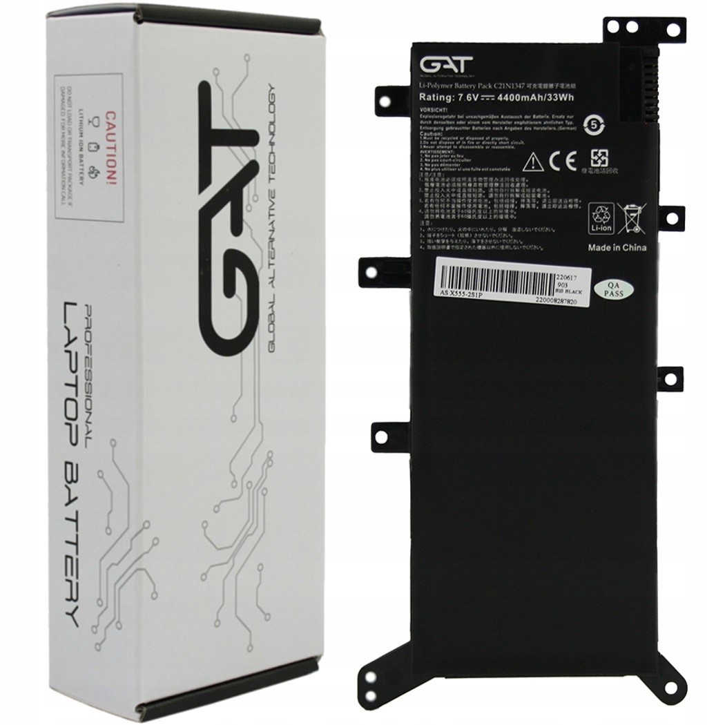 Lítium-iónová batéria pre notebook Asus 4400 mAh Krzymark