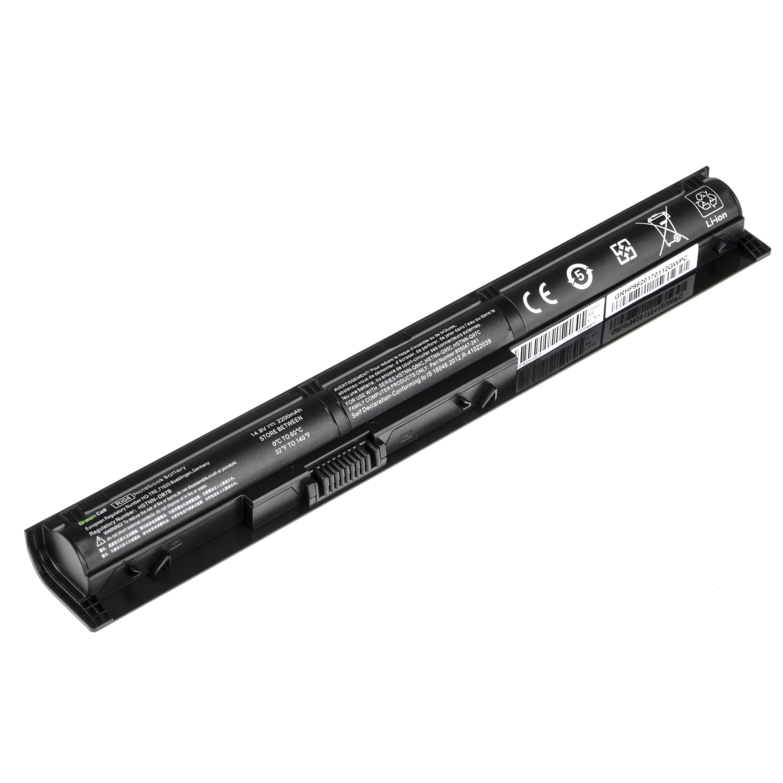Batéria pre notebooky HP, Compaq Lítium-iónová 2200 mAh Green Cell