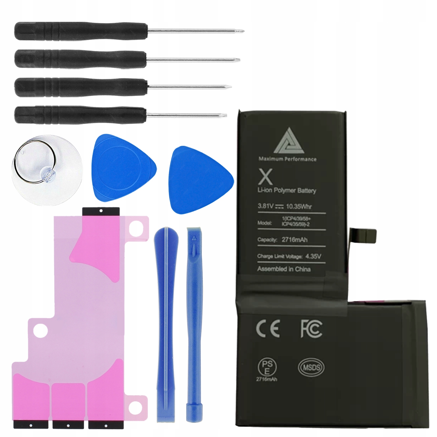 Batéria do Apple MPD-Maximálny výkon 2716 mAh