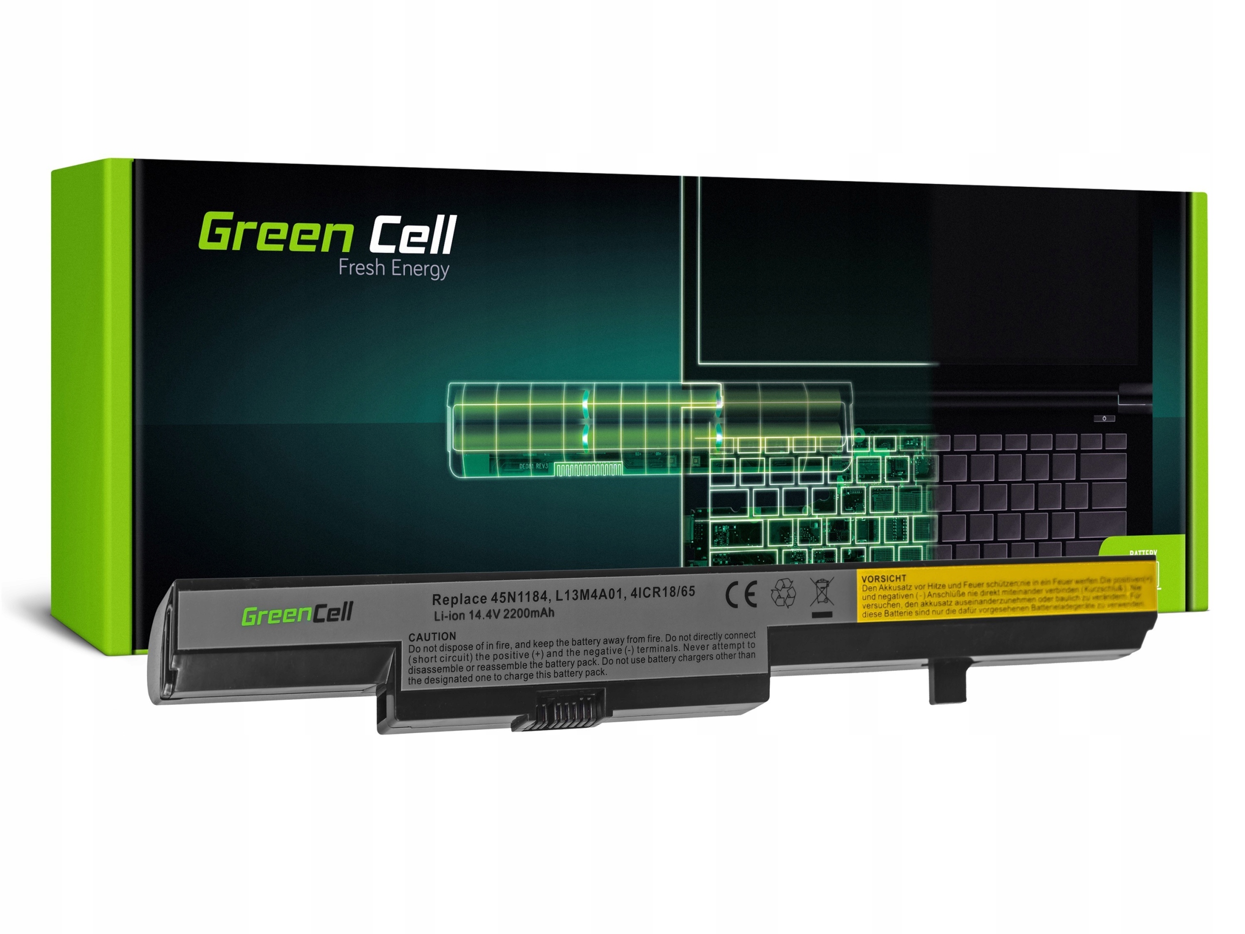 Batéria pre notebooky IBM, Lenovo lítium-iónová 2200 mAh Green Cell