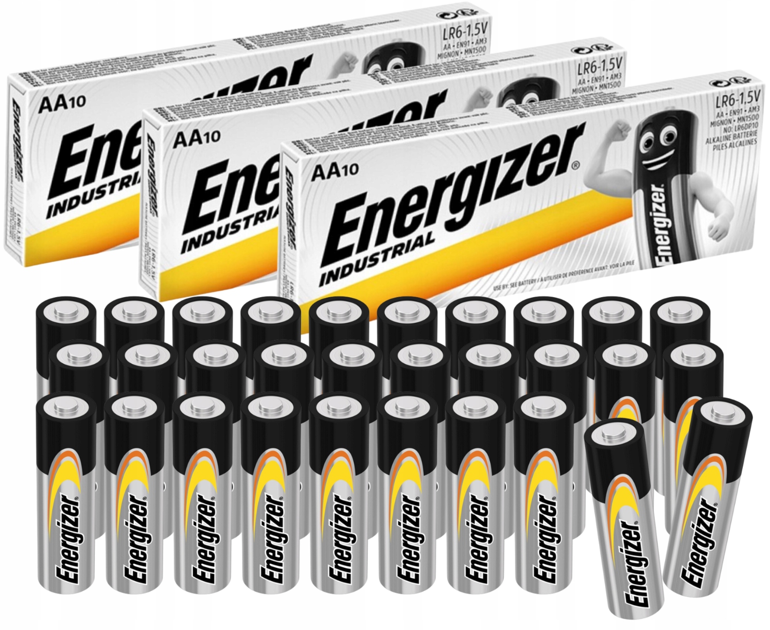 Energizer AA alkalické batérie (R6) 10 ks.