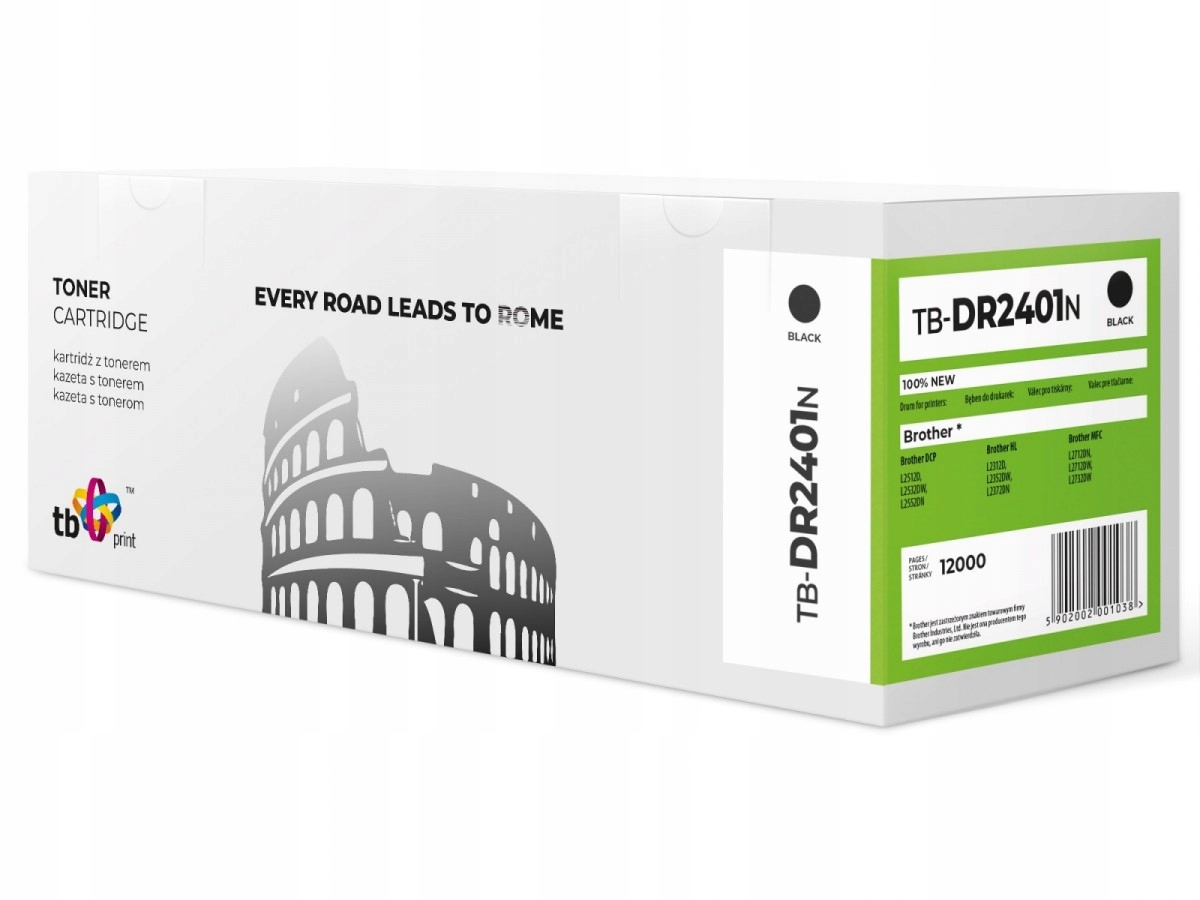 Tlačový valec TB pre Brother DR2401 TB-DR2401N BK 100%