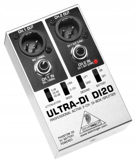 Di-box Behringer Di 20 ultra-di