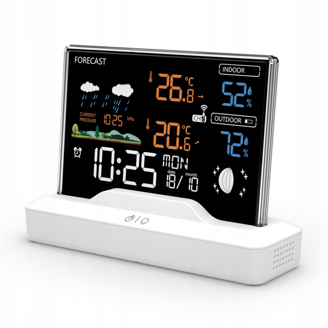 Meteostanica Manta bezdrôtová meteostanica MTO100W meteostanica