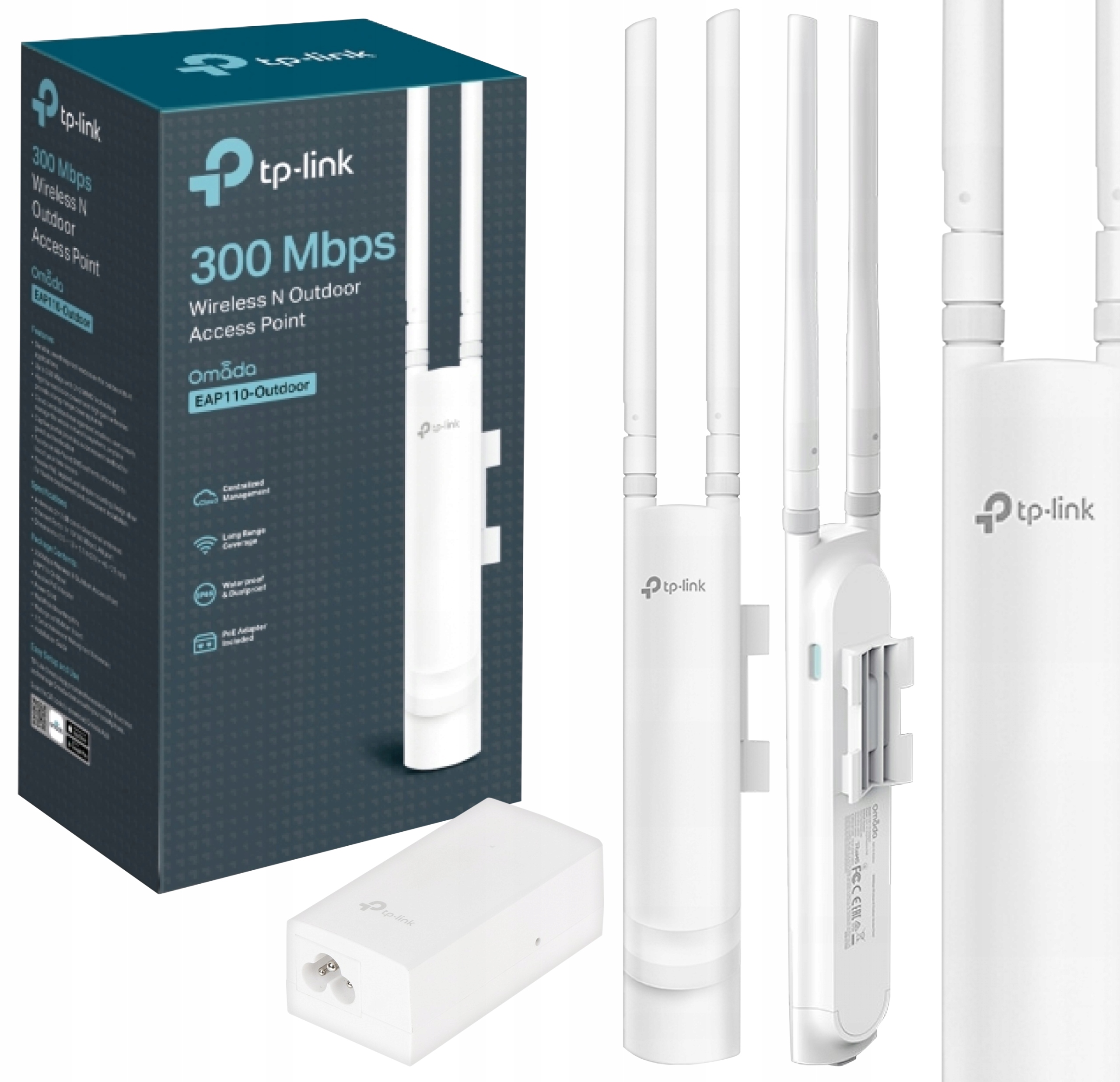Prístupový bod TP-Link EAP110-Outdoor 802.11n (Wi-Fi 4)