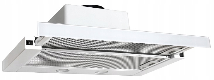 Biely teleskopický digestor CIARKO SL-NT 60