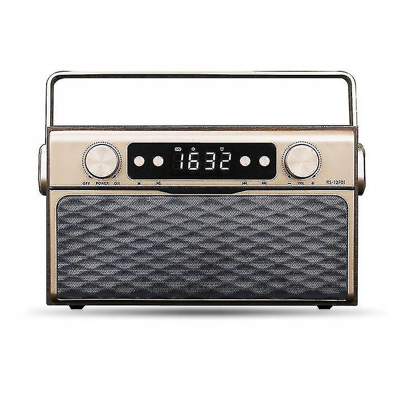 Bjxy Bluetooth reproduktor X5 Brown High Power Retro