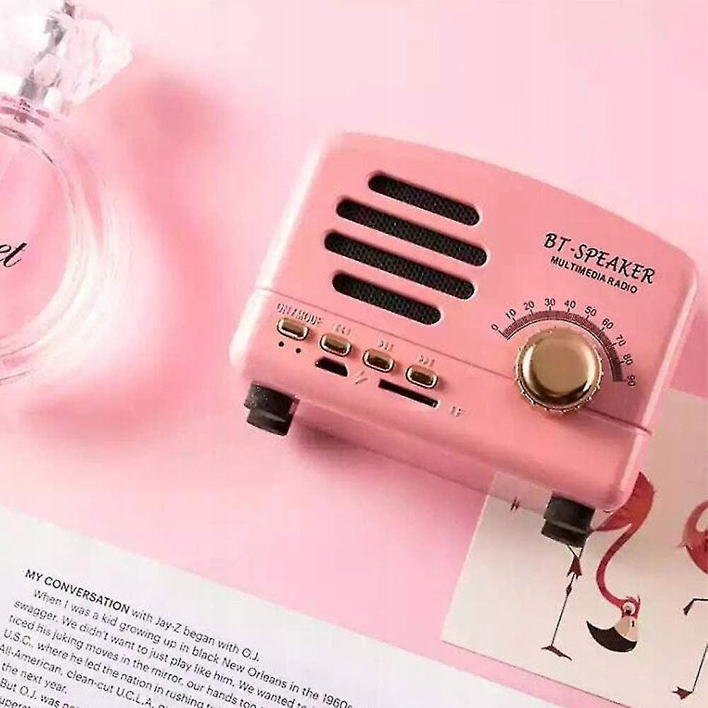Bjxy Retro Bluetooth Reprimova prenosný bezdrôtový