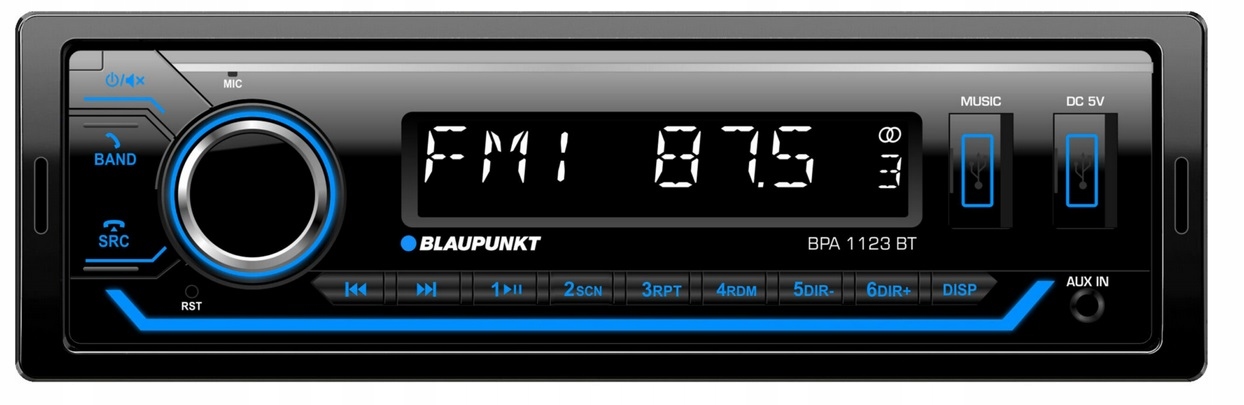 Autorádio Blaupunkt BPA1123BT 1-DIN