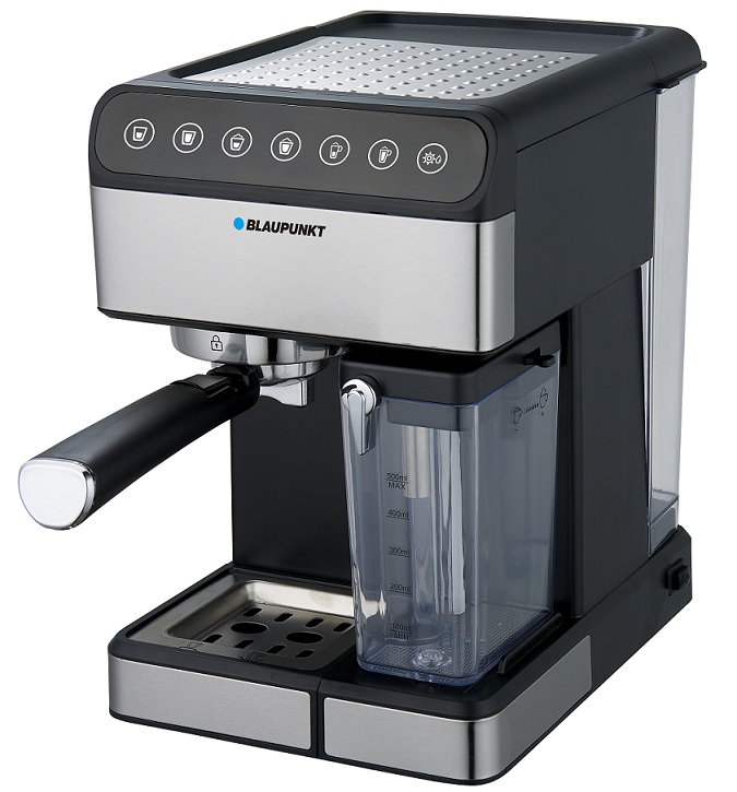 Čierny espresso kávovar Blaupunkt CMP601 1350 W