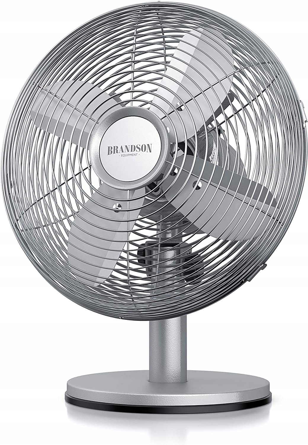 Brandson Silverline Silver/Grey Table ventilátor