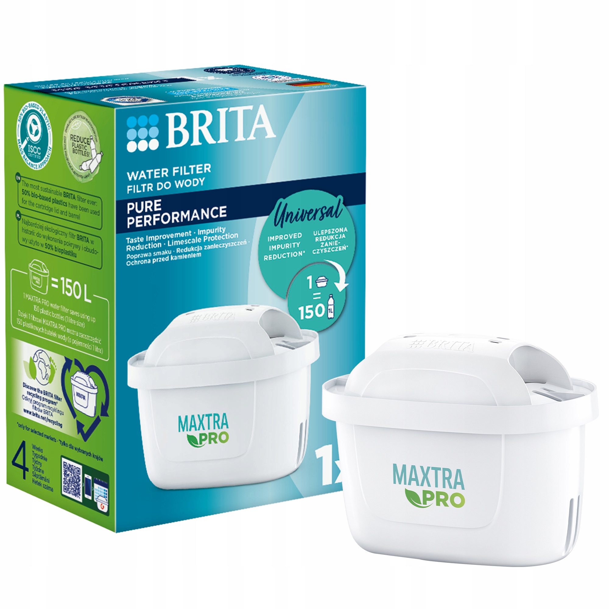 Filtračná vložka do džbánu Brita Maxtra Pro Pure Performance 1 ks.