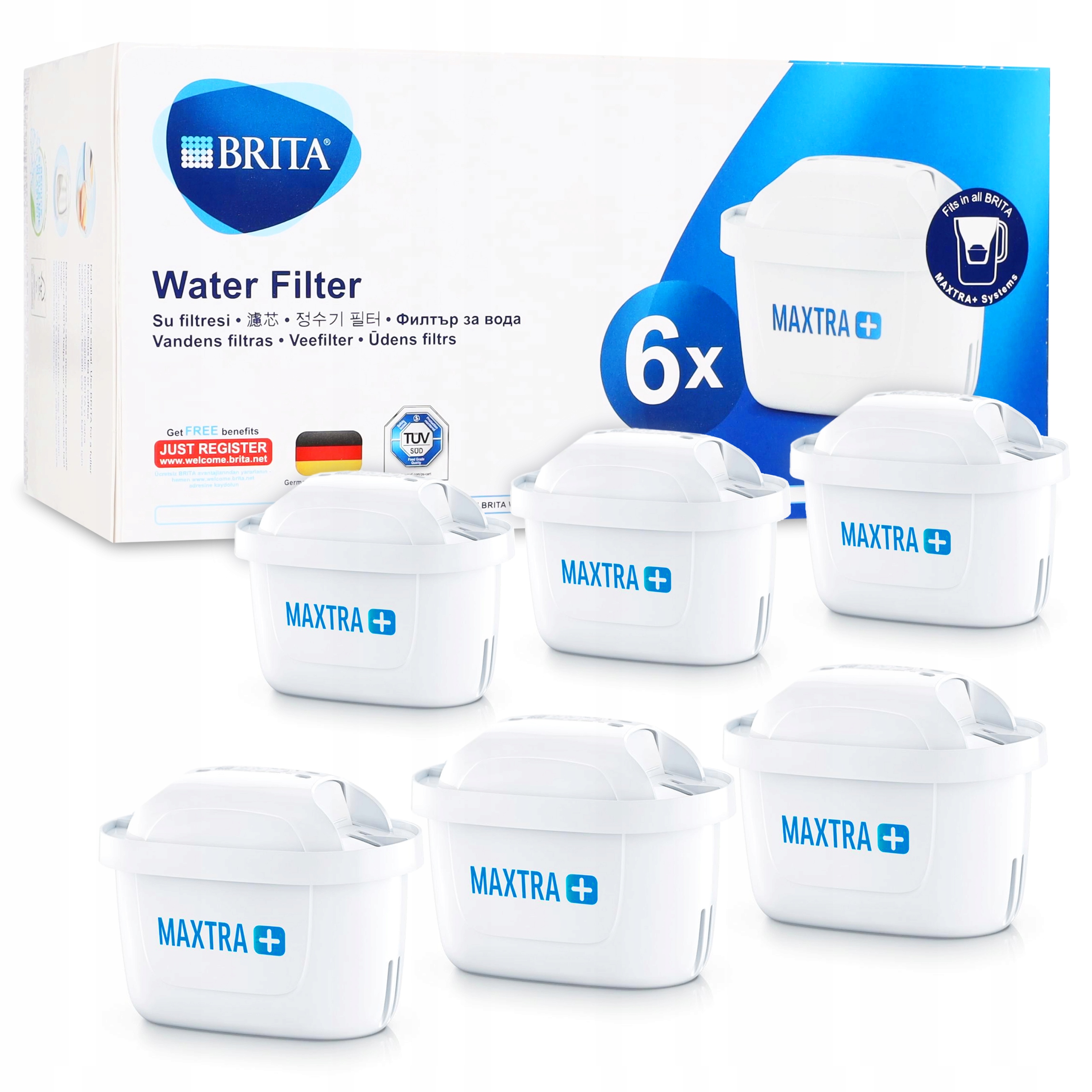 Filtračná vložka do džbánu Brita Maxtra + 6 ks.