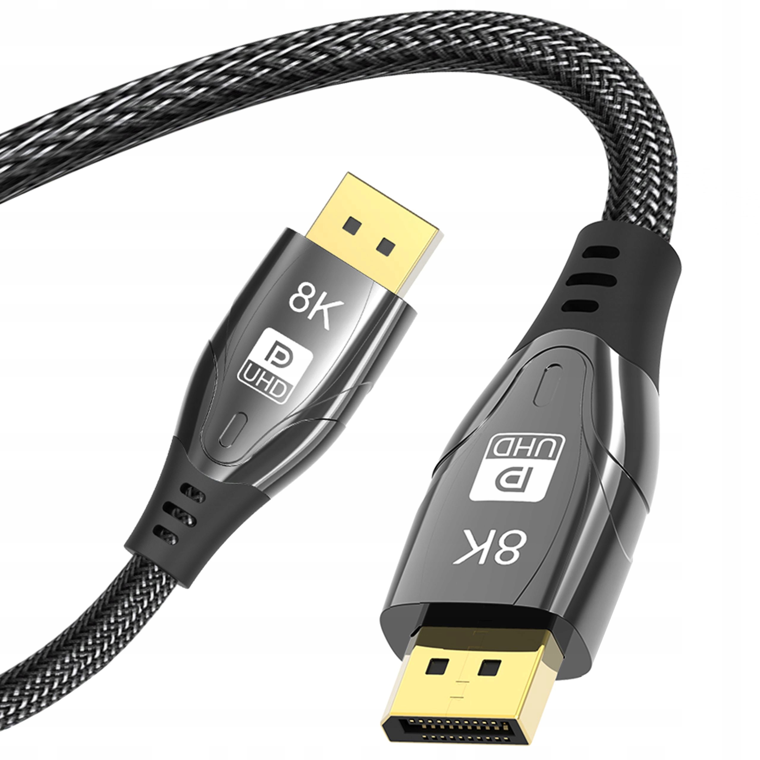 DisplayPort - Kábel DisplayPort AVstore DP-1-4-2M, šedý 2m
