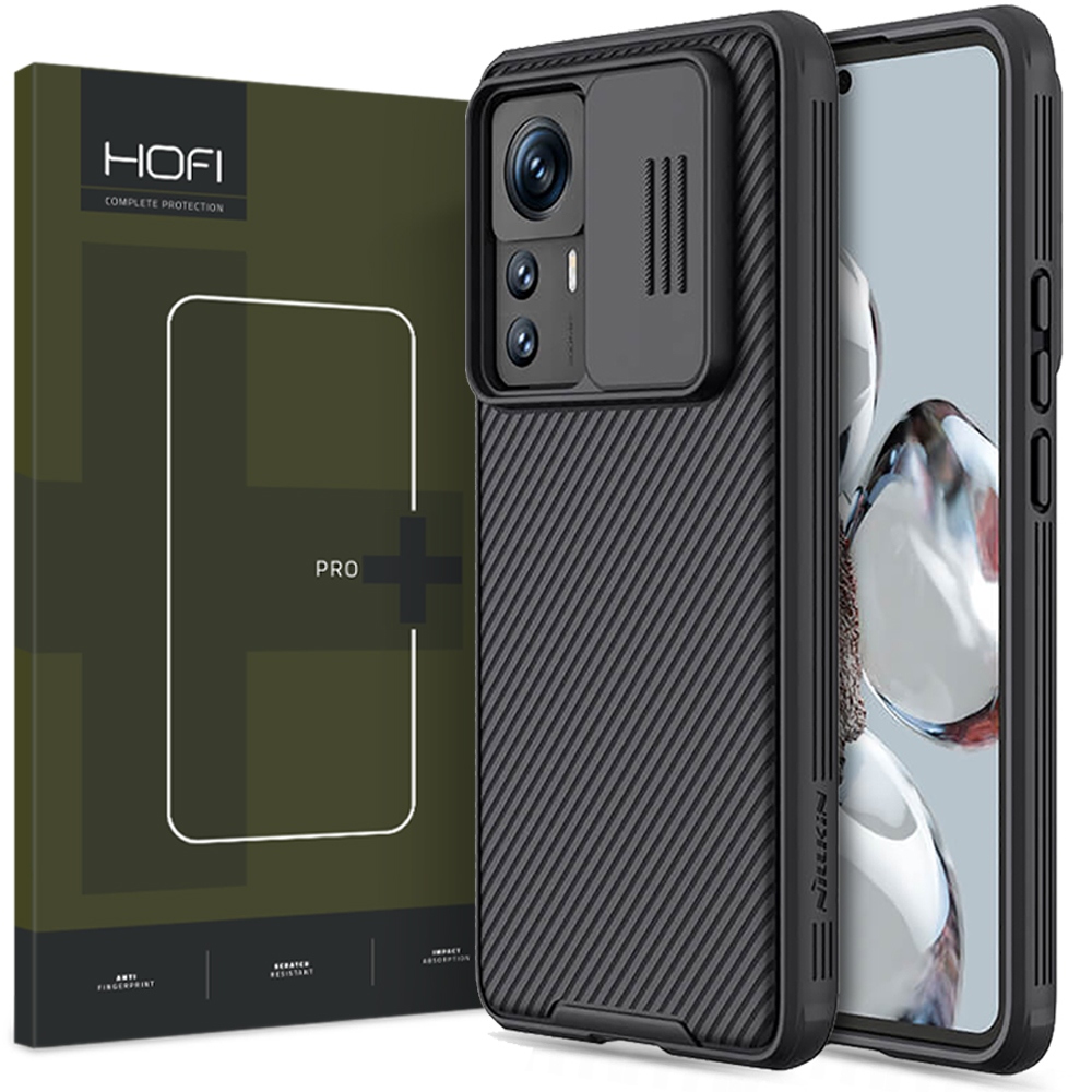 Nillkin Backs for Xiaomi 12t Pro Special Black + Temperted Glass Hofi pre Xiaomi 12t / 12t Pro