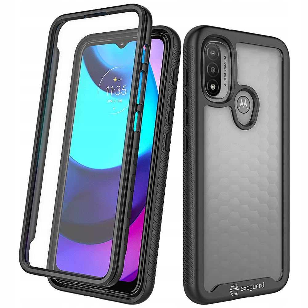 Exoguard späť pre Motorola Moto E20 bezfarebný