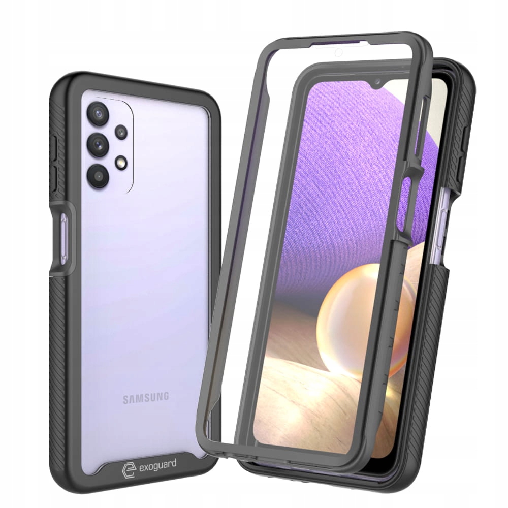 Exoguard Back pre Galaxy A32 5G 360 čierna