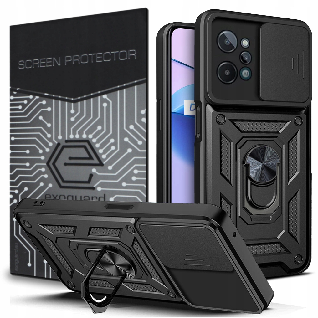 Panvice pre Realme C31 Exoguard Black
