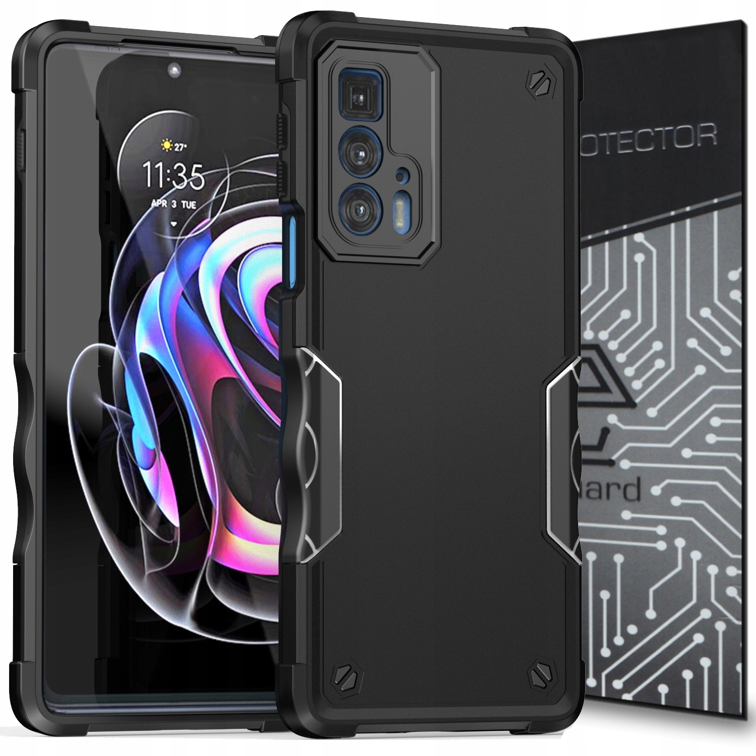 Exoguard pubbs pre Motorola Edge 20 Pro Dual Black