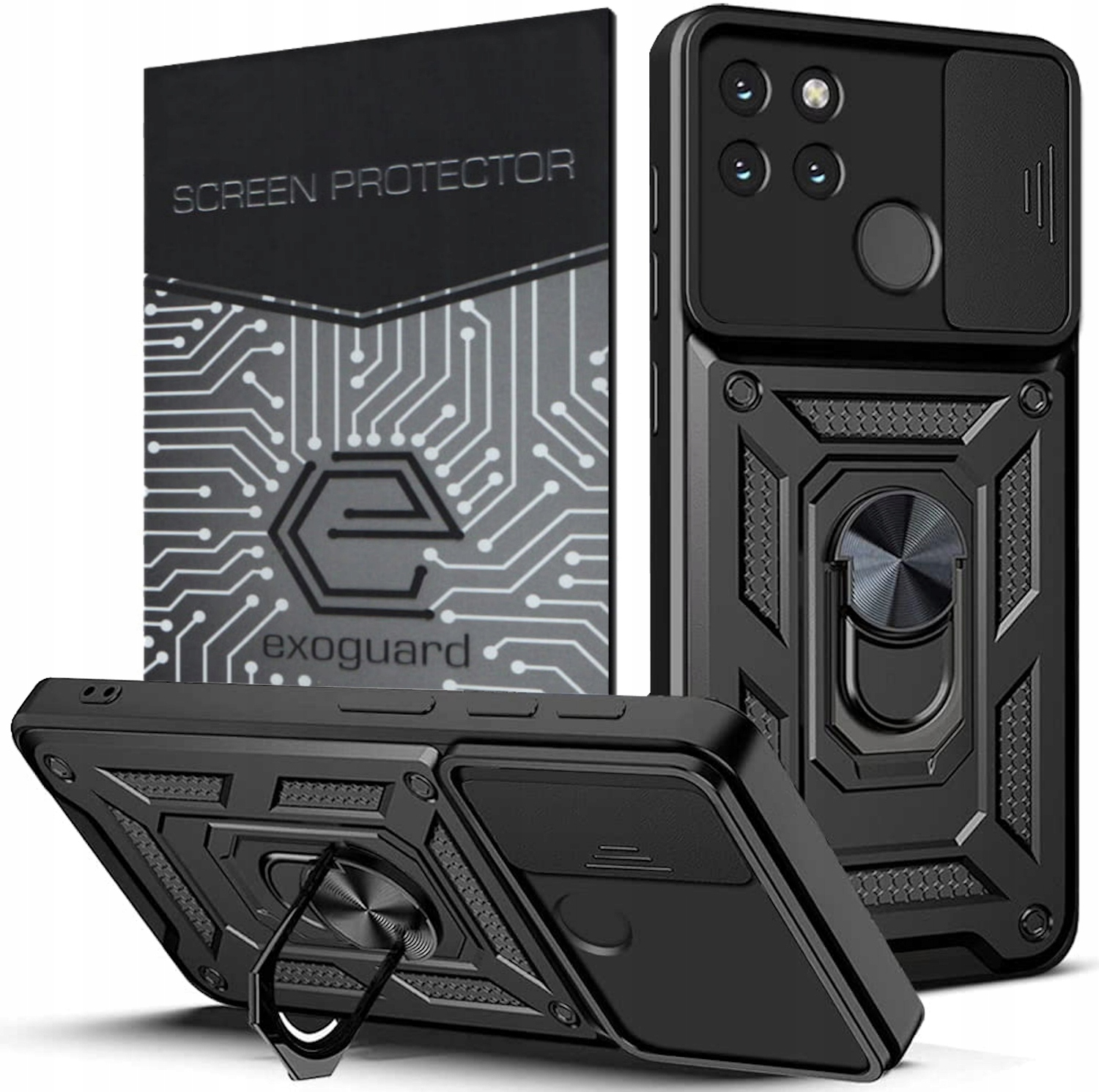 Exogaard späť do Realme C21y / C25Y Black