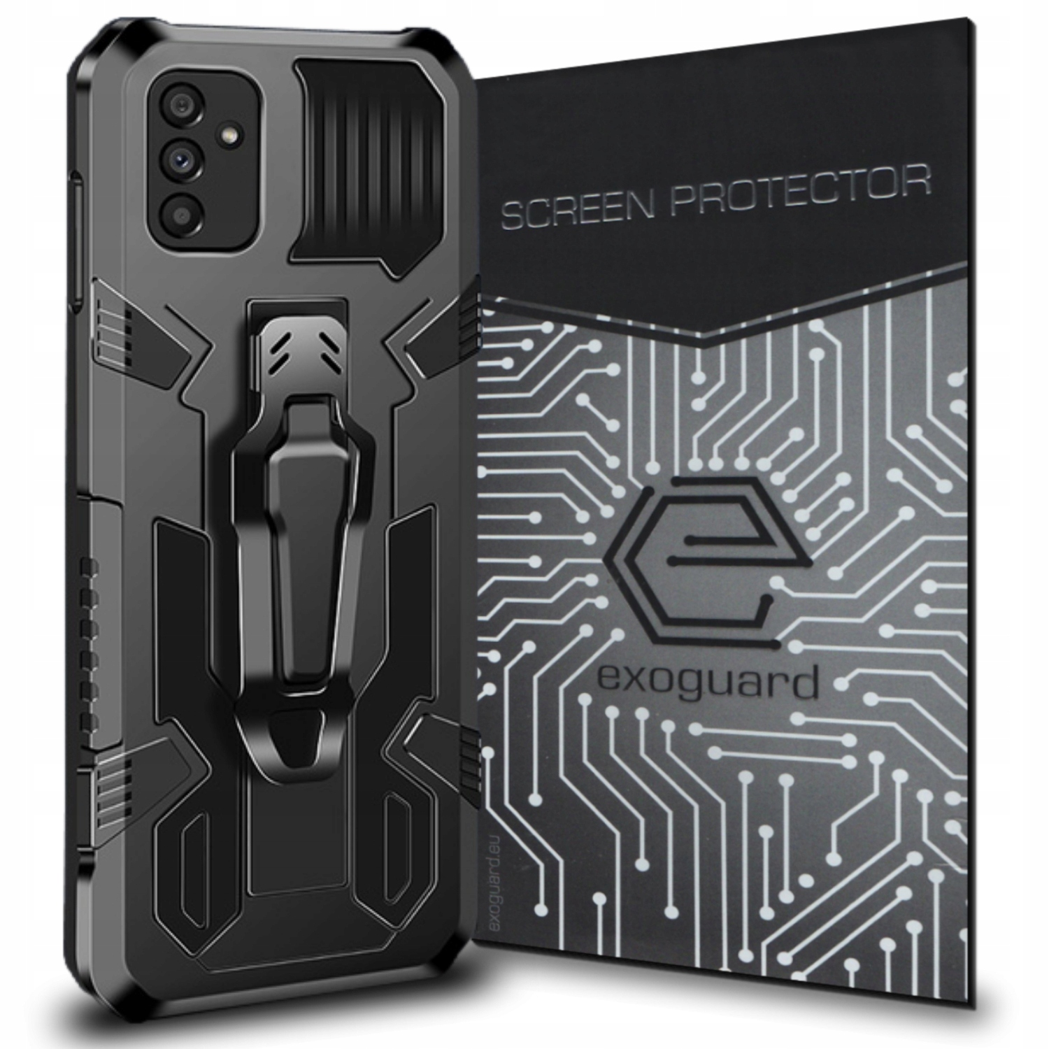 Chrbty pre Samsung Galaxy M23 5G Exoguard Black