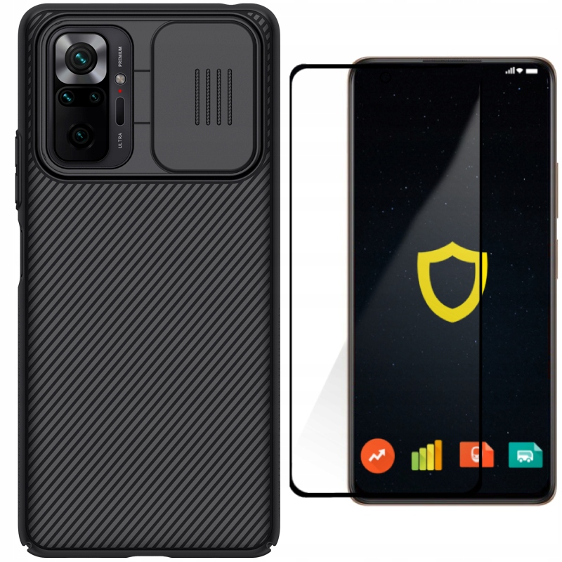 Zadná strana Nillkin pre Xiaomi Redmi Note 10 Pro Case čierna