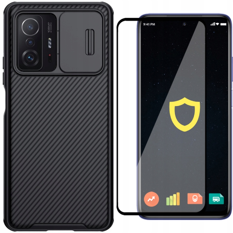 Zadné strany Nillkin pre Xiaomi 11T / 11T Pro Case čierne