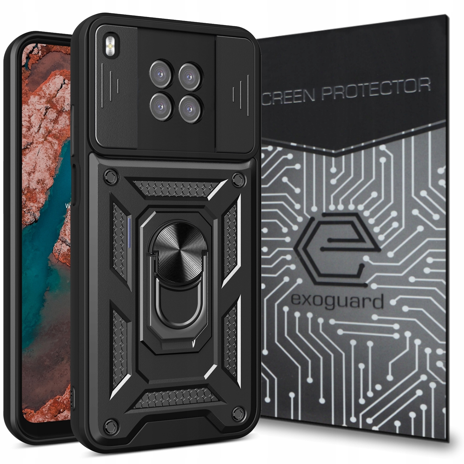 Exoguard späť do Huawei Nova 8i čierny