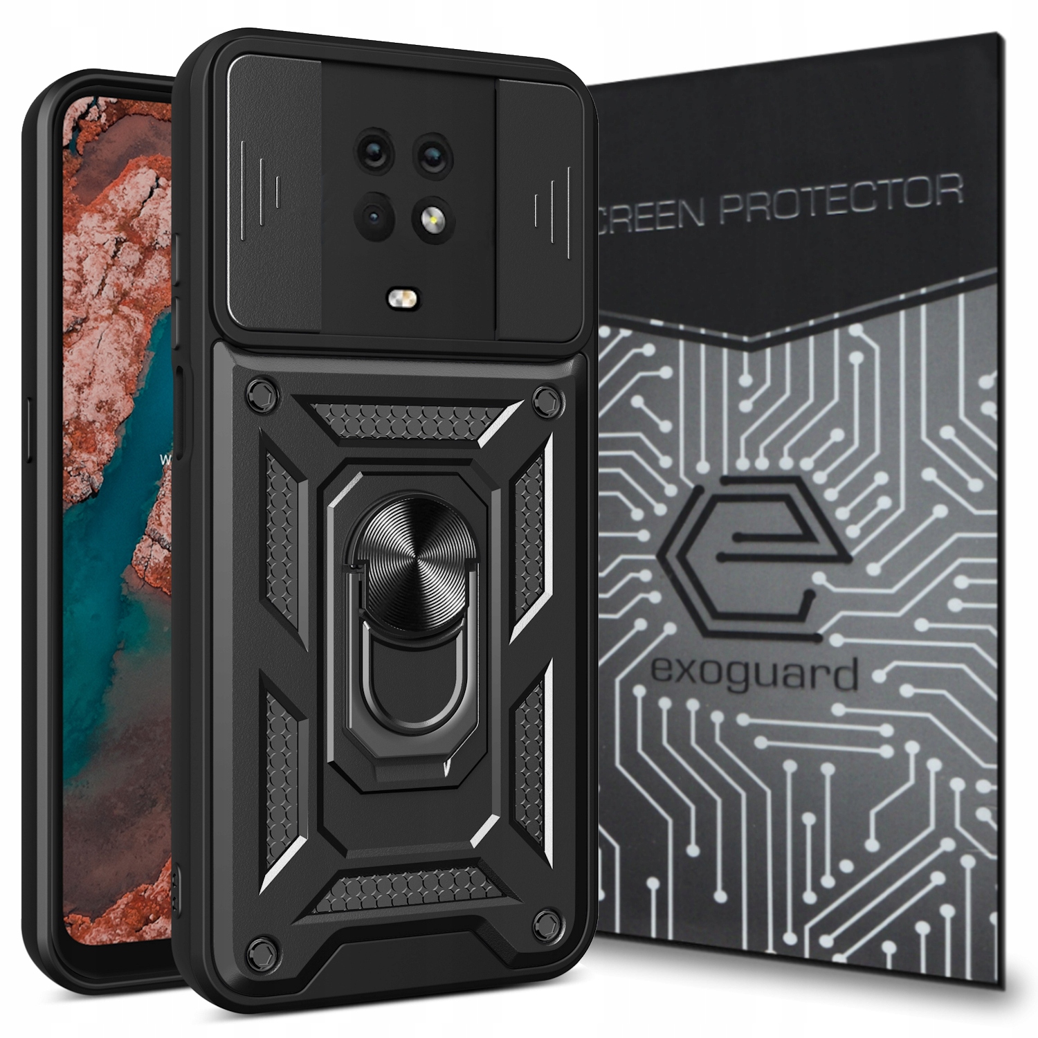 Exoguard Pubbs pre Nokia G10 / G20 čierna