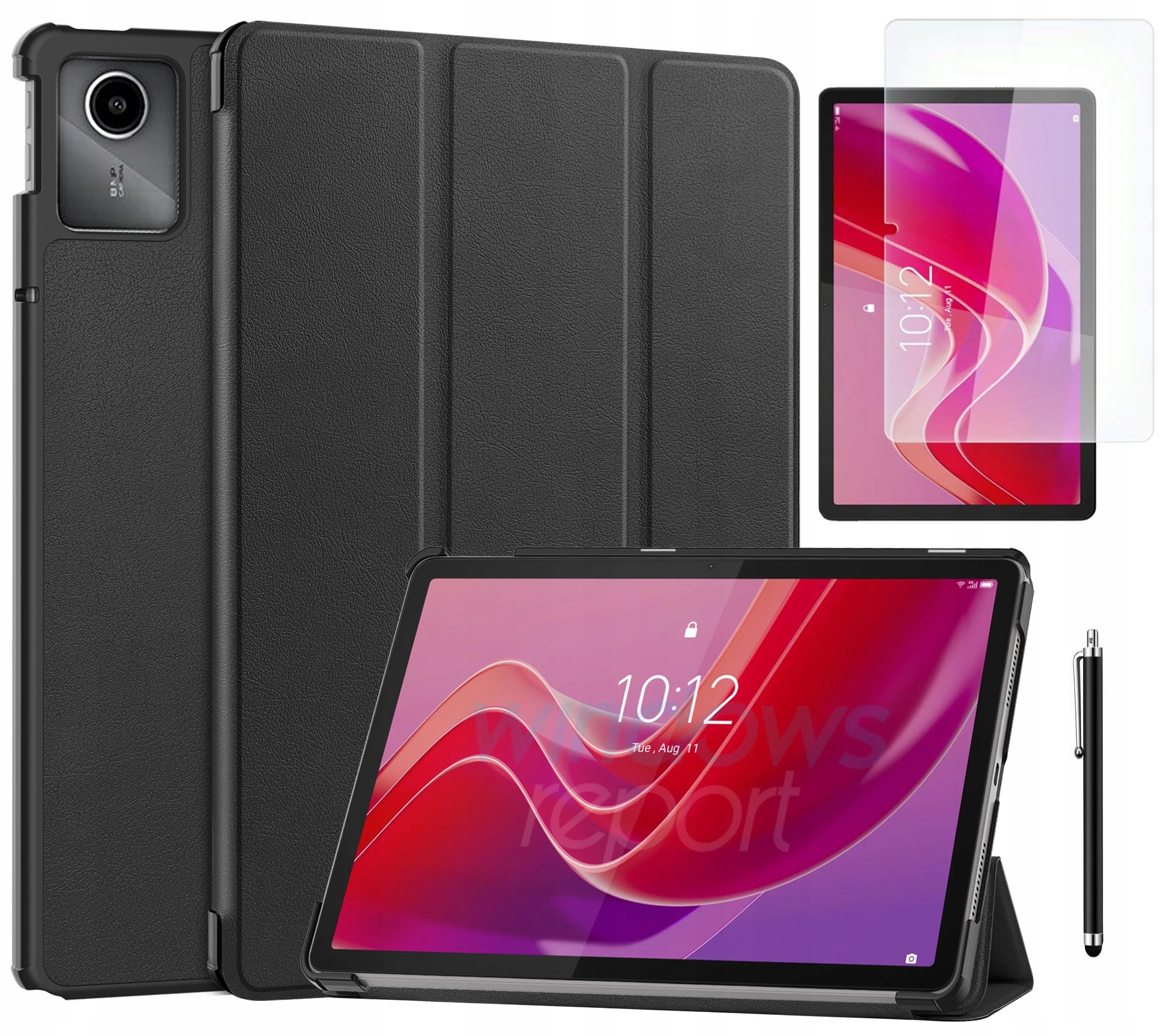 Puzdro LukusOutlet pre Lenovo Tab M11 10,95" + sklo XT-Shenzhen Qingqi pre LENOVO TAB M11 10,95"