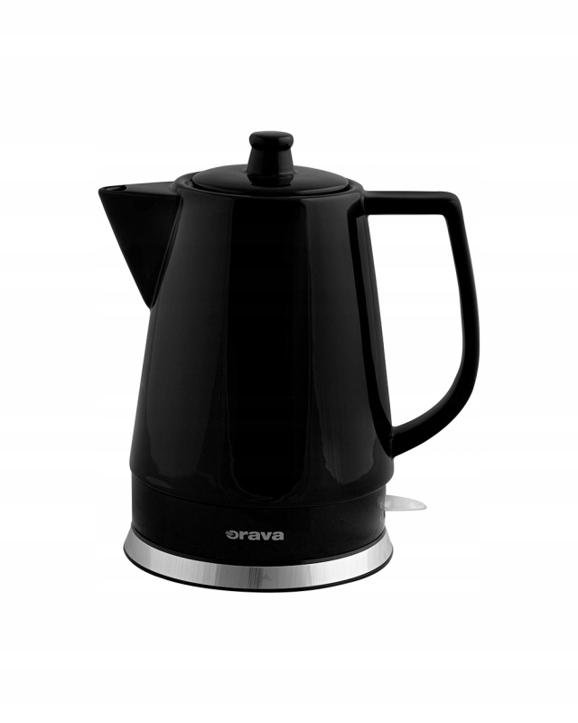 Elektrická kanvica Orava VK-3813 B 1500 v čiernej farbe
