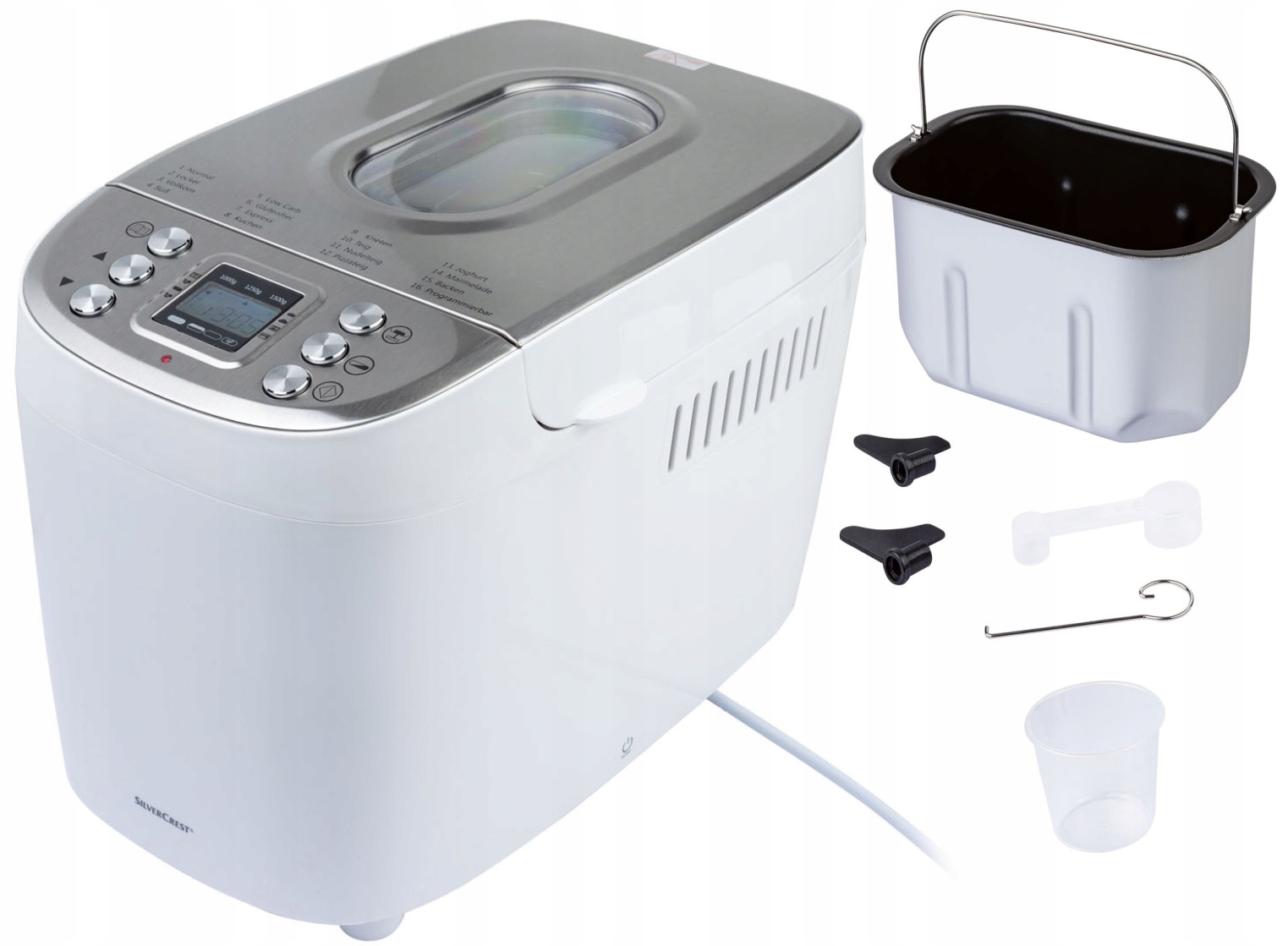 Pekáreň na chlieb SilverCrest SBB 850 E1 biela 850 W