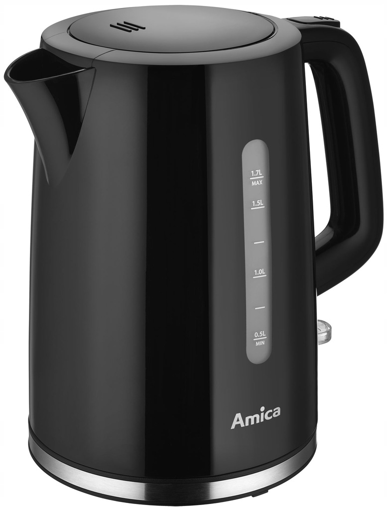 Amica KF1012 rýchlovarná kanvica 2200 W 1,7 l čierna