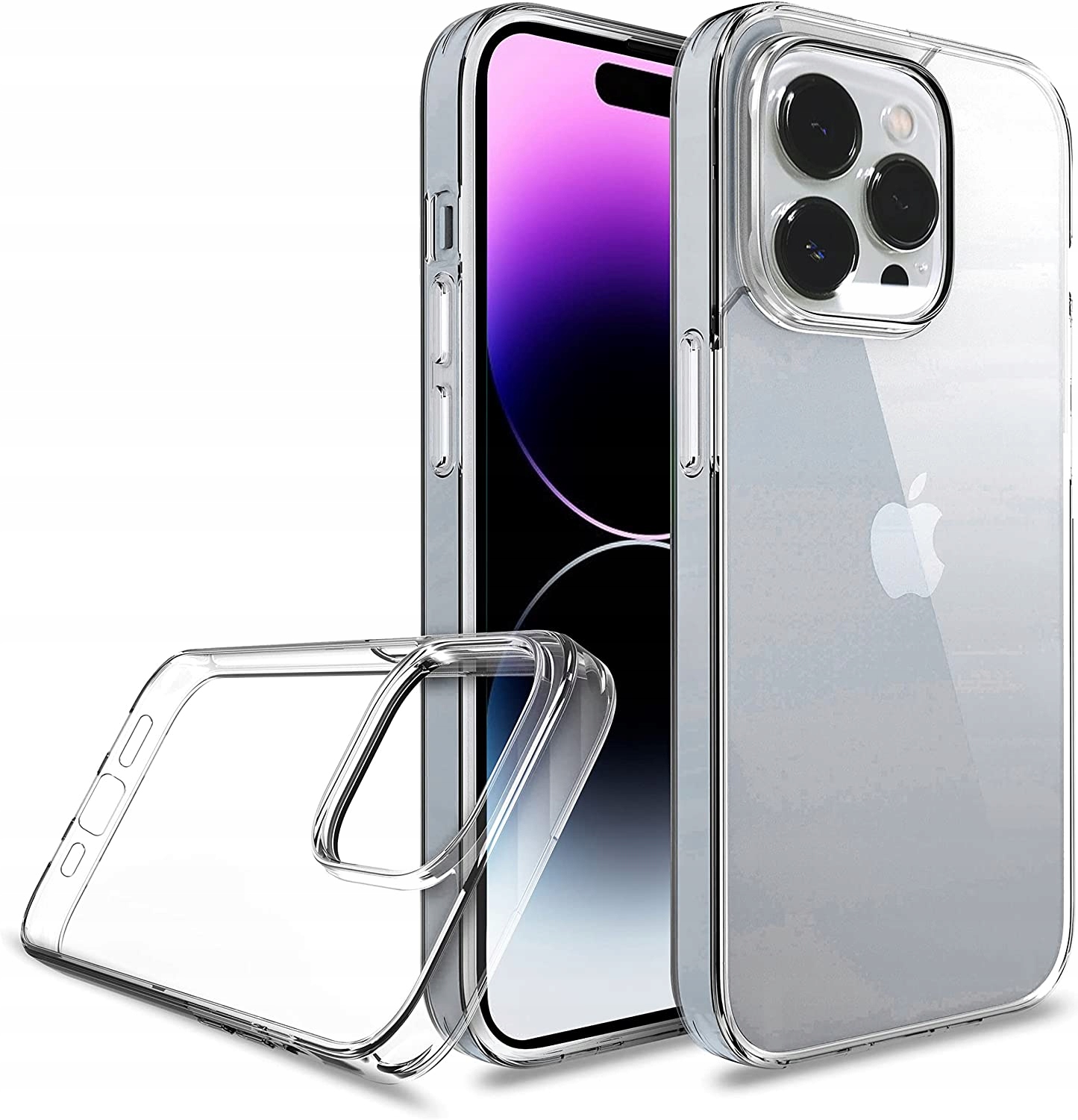 Ismash späť na iPhone 14 Pro Clear Case bezfarebný