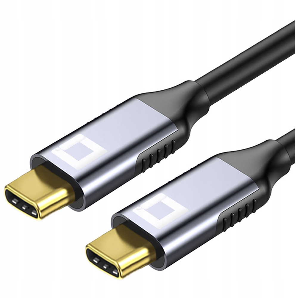 CO2 USB-C KÁBEL RÝCHLO NABÍJANIE THUNDERBOLT 4 40 GBPS 240 W USB TYP C 8K 1M