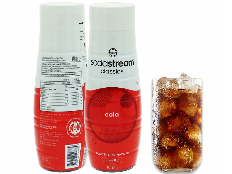 Soda Stream Cola sirupový koncentrát do vody 440 ml