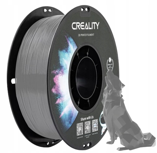 CREALITY FILAMENT PETG PET-G BLACK GREY GREY 1KG PET